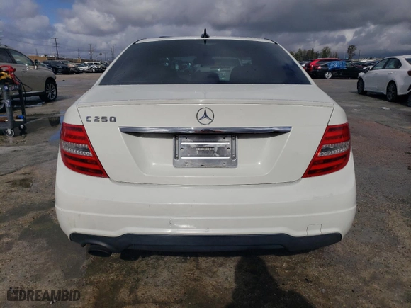 2012 Mercedes-Benz C-Class C 250 Sport with VIN WDDGF4HB0CA613024, listed as a Copart auction lot 45457015 with 152,187 mi miles and Clean Title. Bid and sale history available at carsss.com. Image 6.