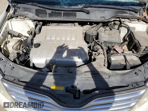 2009 Toyota Venza with VIN 4T3ZK11A29U010892, listed as a Copart auction lot 65328355 with 184,579 mi miles and Salvage title. Bid and sale history available at DreamBid. Image 12.