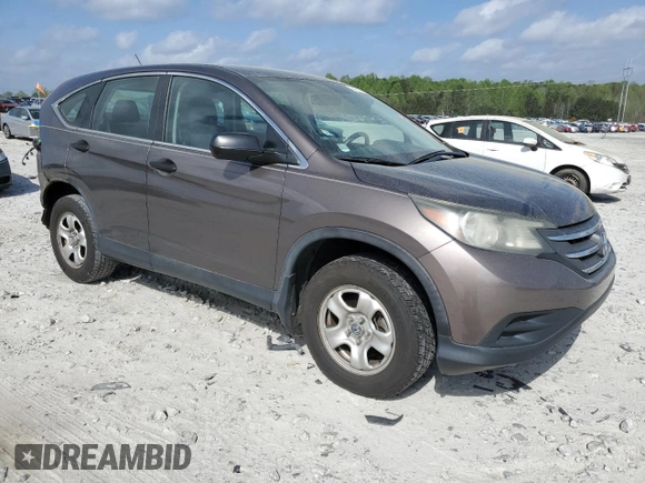 2014 Honda CR-V LX with VIN 3CZRM3H32EG704337, listed as a Copart auction lot 51910145 with 146,489 mi miles and Salvage Title. Bid and sale history available at carsss.com. Image 4.