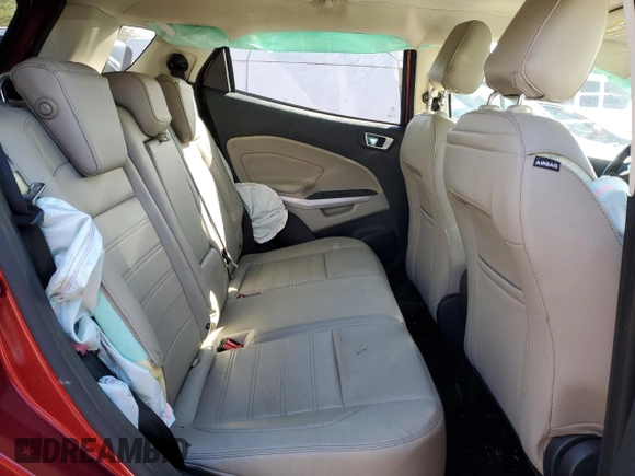 2019 Ford EcoSport Titanium with VIN MAJ6S3KL1KC291709, listed as a Copart auction lot 46219465 with 42,724 mi miles and Salvage Title. Bid and sale history available at DreamBid. Image 11.
