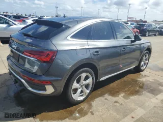 2024 Audi Q5 Sportback S line Premium Plus with VIN WA15AAFY5R2082406, listed as a Copart auction lot 74784724 with 804 mi miles and Non Repairable. Bid and sale history available at carsss.com. Image 3.