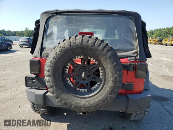 2014 Jeep Wrangler Sport с VIN 1C4AJWAG9EL186451, выставлен на аукционе Copart как лот 66333595 с пробегом 145 921 миль миль и Чистый • Clean title. История ставок и продаж доступна на DreamBid. Изображение 6.