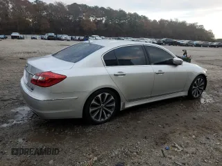 2012 Hyundai Genesis 5.0L with VIN KMHGC4DH3CU185361, listed as a Copart auction lot 85022214 with 198,807 mi miles and Salvage Title. Bid and sale history available at carsss.com. Image 3.