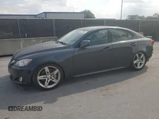 2007 Lexus IS 350 with VIN JTHBE262772010522, listed as a Copart auction lot 50506845 with 209,937 mi miles and Salvage Title. Bid and sale history available at DreamBid. Image 1.