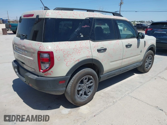 2024 Ford Bronco Sport Big Bend с VIN 3FMCR9B61RRE25163, выставлен на аукционе IAAI как лот 42553571 с пробегом 36 952 миль миль и . История ставок и продаж доступна на DreamBid. Изображение 4.