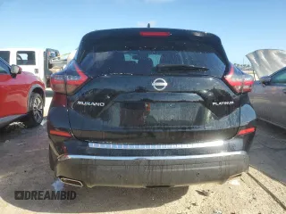 2023 Nissan Murano Platinum z VIN 5N1AZ2DJXPC139095, wystawiony jako Copart lot #74547124 z przebiegiem 7 961 mil mil oraz Nie do naprawy • Non repairable. Historia ofert i sprzedaży dostępna na DreamBid. Obrazek 6.