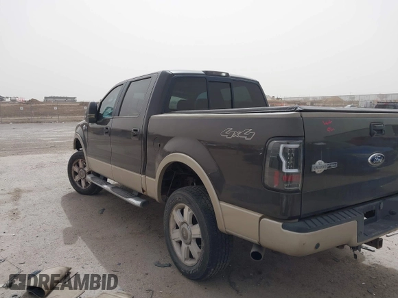 2007 Ford F-150 XLT with VIN 1FTPW14V77KB42126, listed as a IAAI auction lot 41801954 with 179,772 mi miles. Bid and sale history available at carsss.com. Image 3.