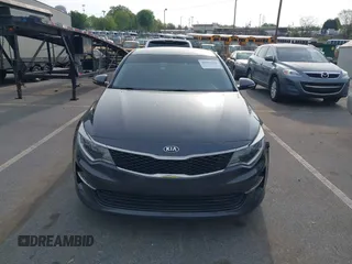 2016 Kia Optima LX with VIN KNAGT4L33G5107444, listed as a IAAI auction lot 41971006 with 174,997 mi miles. Bid and sale history available at carsss.com. Image 12.