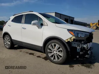 2018 Buick Encore Preferred with VIN KL4CJASB6JB668884, listed as a Copart auction lot 46439025 with 59,406 mi miles and Salvage Title. Bid and sale history available at DreamBid. Image 4.