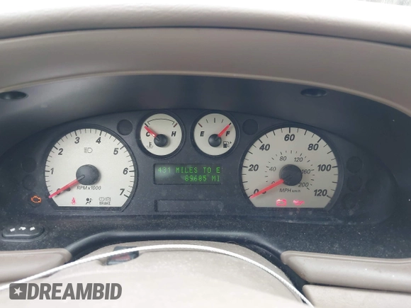 2004 Mercury Sable LS Premium with VIN 1MEFM55S44A605059, listed as a IAAI auction lot 42783680 with 89,685 mi miles and . Bid and sale history available at DreamBid. Image 7.