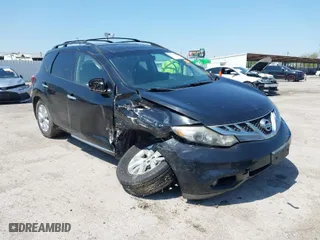 2011 Nissan Murano LE with VIN JN8AZ1MW7BW183965, listed as a IAAI auction lot 41976880 with 135,202 mi miles. Bid and sale history available at carsss.com. Image 1.