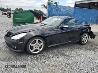 2006 Mercedes-Benz SLK 350 with VIN WDBWK56F96F106593, listed as a Copart auction lot 57021645 with 103,015 mi miles and Salvage title. Bid and sale history available at DreamBid. Image 1.