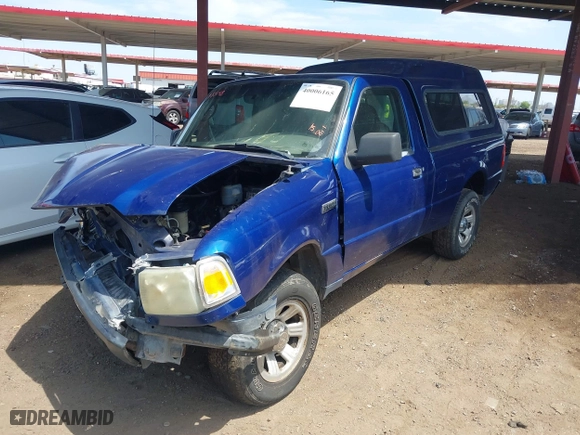 2009 Ford Ranger XL with VIN 1FTYR10DX9PA35148, listed as a IAAI auction lot 40006165 with 92,983 mi miles. Bid and sale history available at carsss.com. Image 18.