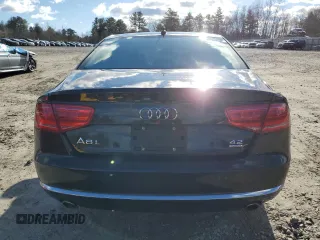 2012 Audi A8 L with VIN WAURVAFD2CN003544, listed as a Copart auction lot 85859774 with 119,736 mi miles and Clean Title. Bid and sale history available at carsss.com. Image 6.