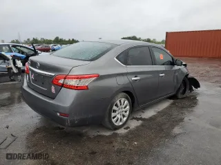 2015 Nissan Sentra S with VIN 3N1AB7AP9FY352188, listed as a Copart auction lot 52136325 with 95,444 mi miles and Salvage Title. Bid and sale history available at carsss.com. Image 3.