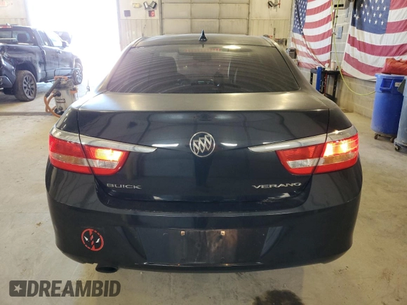 2013 Buick Verano with VIN 1G4PP5SK3D4129821, listed as a Copart auction lot 52665195 with 169,506 mi miles and Salvage Title. Bid and sale history available at carsss.com. Image 6.