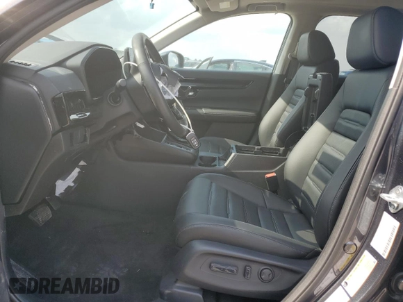 2025 Honda CR-V EX-L with VIN 7FARS4H75SE008095, listed as a Copart auction lot 54752185 with 9,309 mi miles and Salvage Title. Bid and sale history available at DreamBid. Image 7.