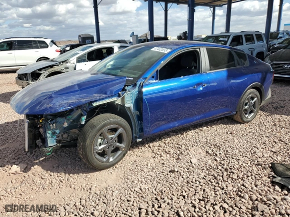 2025 Kia K4 LX with VIN 3KPFT4DE3SE025399, listed as a Copart auction lot 47462555 with 1,167 mi miles and Salvage Title. Bid and sale history available at carsss.com. Image 1.