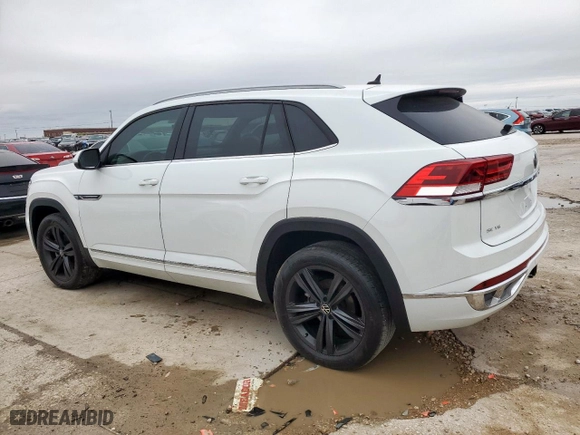 2021 Volkswagen Atlas Cross Sport 3.6L V6 SE w/Technology R-Line with VIN 1V2PE2CA1MC202476, listed as a Copart auction lot 51751855 with 28,151 mi miles and Salvage Title. Bid and sale history available at carsss.com. Image 2.