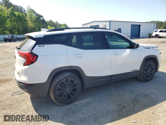 2020 GMC Terrain SLE with VIN 3GKALMEV8LL204371, listed as a Copart auction lot 52436975 with 93,052 mi miles and Salvage Title. Bid and sale history available at DreamBid. Image 3.