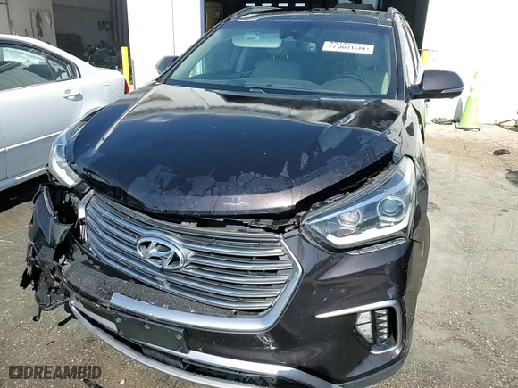 2019 Hyundai Santa Fe XL Limited Ultimate with VIN KM8SR4HF4KU301814, listed as a Copart auction lot 77807654 with 103,624 mi miles and Salvage Title. Bid and sale history available at carsss.com. Image 14.