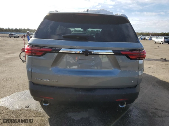 2023 Chevrolet Traverse LT Cloth with VIN 1GNEVGKW7PJ322048, listed as a Copart auction lot 43442654 with 9 mi miles and Non Repairable. Bid and sale history available at carsss.com. Image 6.