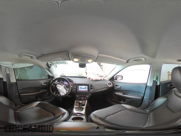 2019 Jeep Compass Altitude z VIN 3C4NJDBBXKT656785, wystawiony jako Copart lot #59485815 z przebiegiem 85 940 mil mil oraz Szkoda całkowita • Salvage title. Historia ofert i sprzedaży dostępna na DreamBid. Obrazek 16.