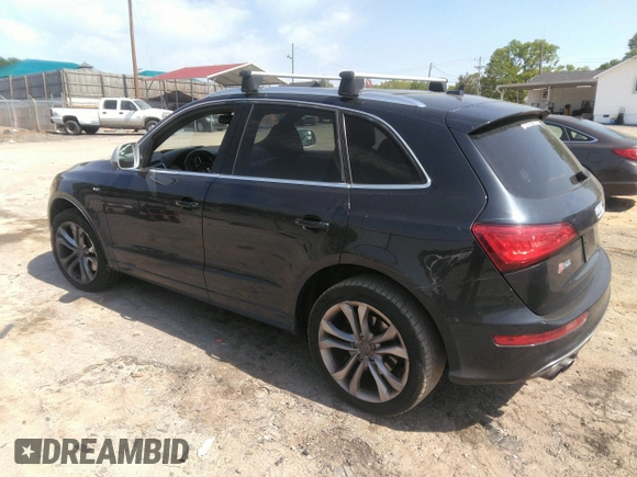 2014 Audi SQ5 Premium Plus with VIN WA1CGAFP6EA037813, listed as a IAAI auction lot 42058246 with 104,623 mi miles and . Bid and sale history available at DreamBid. Image 3.