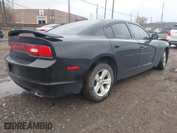 2014 Dodge Charger SE with VIN 2C3CDXBG4EH210130, listed as a IAAI auction lot 40908216 with Not Provided miles and . Bid and sale history available at DreamBid. Image 4.