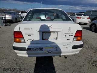 1997 Toyota Tercel DX with VIN JT2BC52L5V0215622, listed as a Copart auction lot 87475544 with 382,242 mi miles and Salvage Title. Bid and sale history available at carsss.com. Image 6.