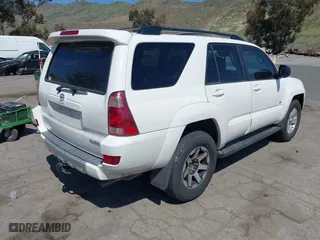 2003 Toyota 4Runner SR5 with VIN JTEZT14R830013883, listed as a IAAI auction lot 42004352 with 206,730 mi miles. Bid and sale history available at carsss.com. Image 4.