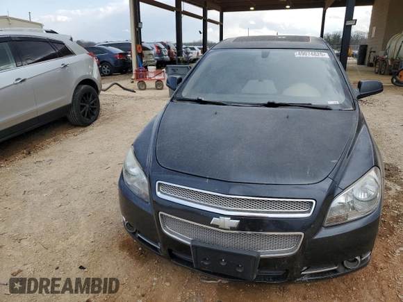 2009 Chevrolet Malibu LTZ with VIN 1G1ZK57B194222647, listed as a Copart auction lot 49074825 with 186,631 mi miles and Salvage Title. Bid and sale history available at DreamBid. Image 5.