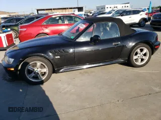 2000 BMW Z3 2.5L with VIN 4USCH9349YLG04016, listed as a Copart auction lot 57854414 with 93,116 mi miles and Clean Title. Bid and sale history available at carsss.com. Image 1.