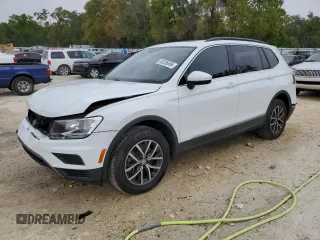 2020 Volkswagen Tiguan SE with VIN 3VV3B7AX6LM081066, listed as a Copart auction lot 50236695 with 54,857 mi miles and Non Repairable. Bid and sale history available at DreamBid. Image 1.