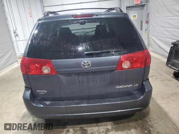 2007 Toyota Sienna CE with VIN 5TDZK23C07S090325, listed as a Copart auction lot 52096035 with 179,648 mi miles and Clean Title. Bid and sale history available at carsss.com. Image 6.
