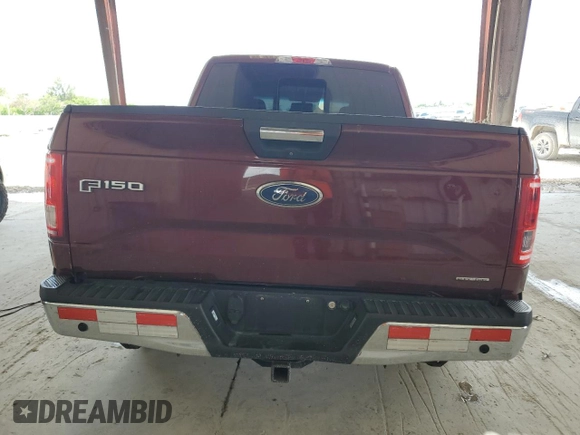 2015 Ford F-150 XL with VIN 1FTEW1CF2FFB78444, listed as a Copart auction lot 63051095 with 227,322 mi miles and Salvage title. Bid and sale history available at DreamBid. Image 6.