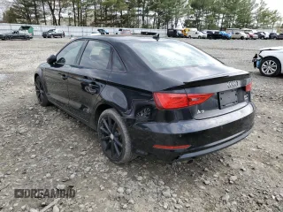 2016 Audi A3 2.0T Premium with VIN WAUB8GFF0G1028856, listed as a Copart auction lot 53307355 with 124,672 mi miles and Salvage Title. Bid and sale history available at carsss.com. Image 2.