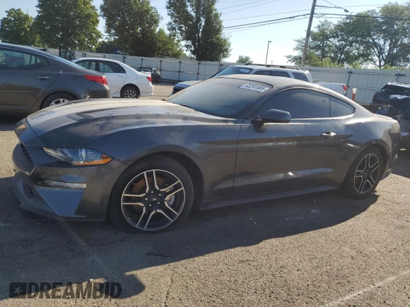 2020 Ford Mustang EcoBoost with VIN 1FA6P8THXL5102960, listed as a Copart auction lot 63291585 with 30,747 mi miles and Salvage title. Bid and sale history available at DreamBid. Image 1.