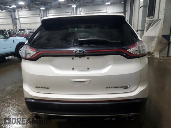 2016 Ford Edge Titanium with VIN 2FMPK4K86GBC48759, listed as a Copart auction lot 88236975 with 152,911 mi miles and Salvage Title. Bid and sale history available at carsss.com. Image 6.