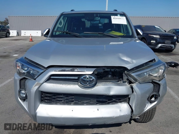 2023 Toyota 4Runner SR5 with VIN JTEMU5JR7P6192049, listed as a IAAI auction lot 42485032 with 20,549 mi miles and . Bid and sale history available at DreamBid. Image 12.