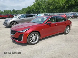 2023 Cadillac CT5 Premium Luxury with VIN 1G6DN5RW7P0136369, listed as a Copart auction lot 64253635 with 7,773 mi miles and Salvage title. Bid and sale history available at DreamBid. Image 1.