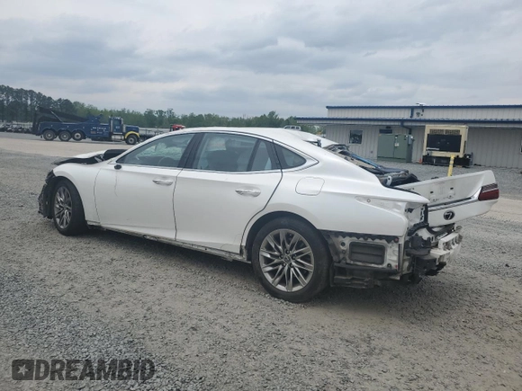 2018 Lexus LS 500 z VIN JTHB51FFXJ5006807, wystawiony jako Copart lot #52315865 z przebiegiem 60 236 mil mil oraz Szkoda całkowita • Salvage title. Historia ofert i sprzedaży dostępna na DreamBid. Obrazek 2.