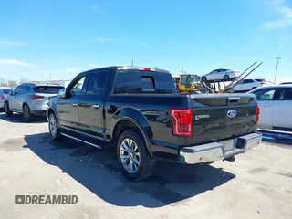 2015 Ford F-150 XL with VIN 1FTEW1CG9FKE68339, listed as a IAAI auction lot 41827812 with 186,160 mi miles and . Bid and sale history available at DreamBid. Image 3.