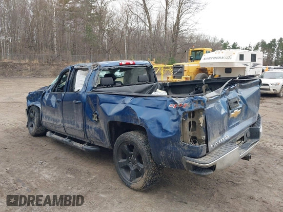2017 Chevrolet Silverado 1500 LT with VIN 1GCVKREC1HZ396759, listed as a IAAI auction lot 42012664 with 1 mi miles. Bid and sale history available at carsss.com. Image 3.