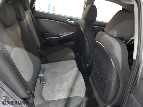 2013 Hyundai Accent GL with VIN KMHCT5AE6DU129091, listed as a Copart auction lot 52282095 with 203,493 mi miles and Salvage Title. Bid and sale history available at carsss.com. Image 10.