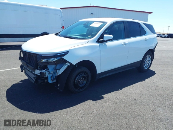 2023 Chevrolet Equinox LT z VIN 3GNAXJEG7PS212853, wystawiony jako IAAI lot #42468255 z przebiegiem 14 515 mil mil oraz . Historia ofert i sprzedaży dostępna na DreamBid. Obrazek 2.