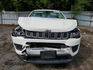 2017 Jeep Compass Sport with VIN 3C4NJCAB6HT632763, listed as a Copart auction lot 69117274 with Not Provided miles and Salvage Title. Bid and sale history available at carsss.com. Image 5.