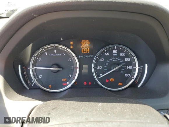 2015 Acura TLX V6 with VIN 19UUB2F32FA021171, listed as a Copart auction lot 56251435 with 96,014 mi miles and Salvage title. Bid and sale history available at DreamBid. Image 9.