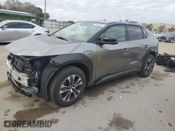 2023 Subaru Solterra Premium с VIN JTMABABA3PA030575, выставлен на аукционе Copart как лот 38050524 с пробегом 1 511 миль миль и На запчасти • Non repairable. История ставок и продаж доступна на DreamBid. Изображение 1.