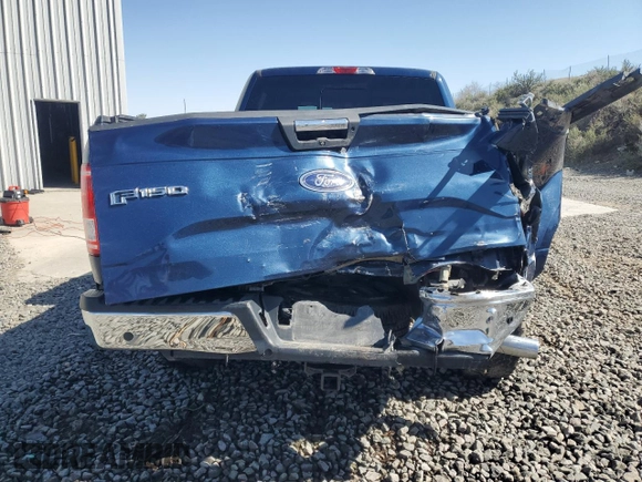 2017 Ford F-150 XL with VIN 1FTFW1EG4HKC34968, listed as a Copart auction lot 52984265 with 122,579 mi miles and Salvage Title. Bid and sale history available at carsss.com. Image 6.